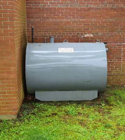 Bovengrondse mazouttank (5000 liter) verwijderen in Turnhout